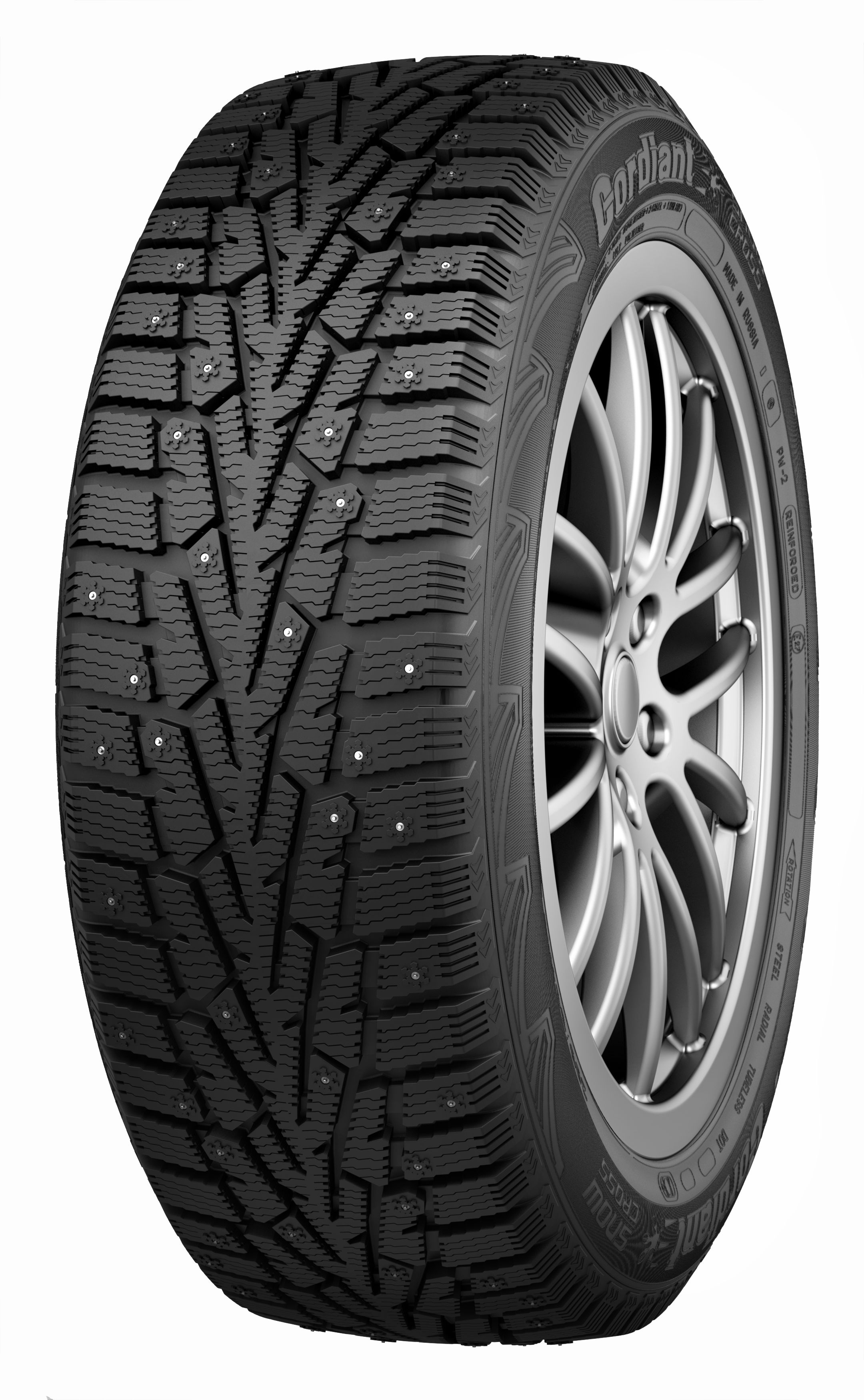 Шины Cordiant 205/55 R16 94T Snow Cross PW-2 шип купить в Березниках, цены  в интернет-магазине «Автопартнер»